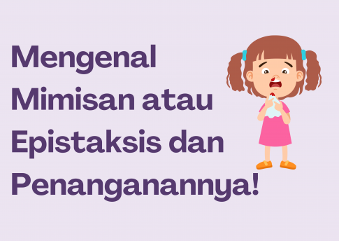 Mengenal Mimisan/Epistaksis dan Penanganannya! 